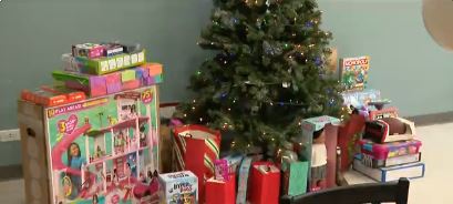 Three kids whose grandmother and mother struggled through the holidays were surprised with a Christmas in January blessing.