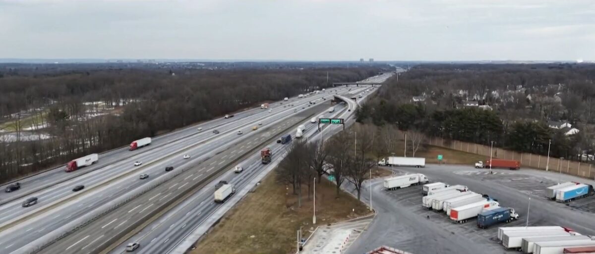 Drone technology is being credited with helping find a lost dog that escaped from a car during a pit stop last weekend on the New Jersey Turnpike.