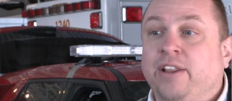 It happened about 10 a.m. Sunday morning in South Middleton Township