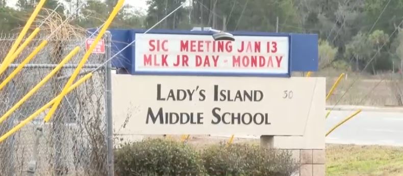 A Beaufort County mother is suing the Beaufort County School District