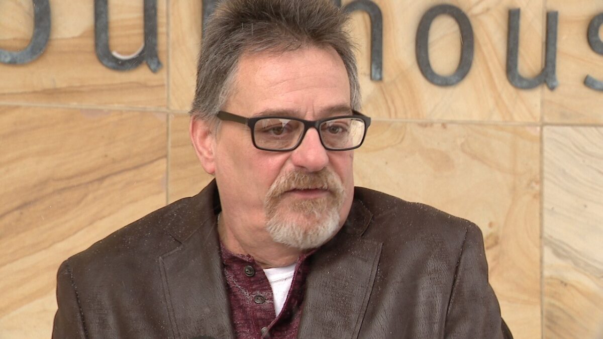 Clergy sex abuse survivor Michael Whalen delivered his statement on Tuesday.