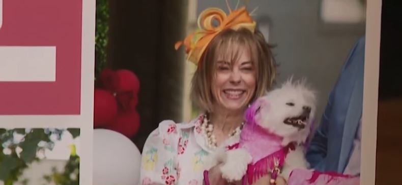 A woman and her dog are facing a long recovery after they were hit by a truck last week