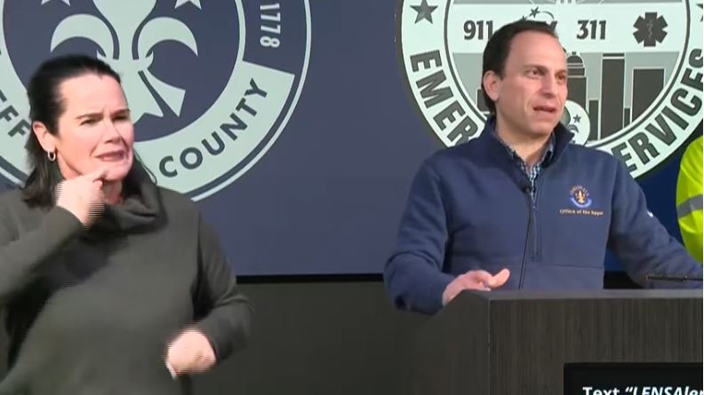 The city got some big snow over the weekend