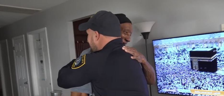 Benjamin Noisette is grateful to the Atlantic City police officer who helped save his life.