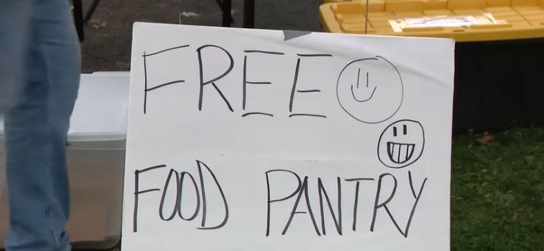 A Pittsburgh-area dad was given a special gift from the Pittsburgh Steelers as a "thank you" for his efforts to help fight against hunger in the community.