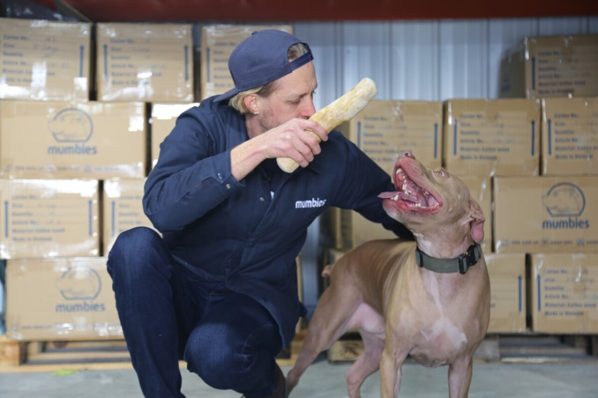 Mumbies is a dog chew toy and treat company based in Franklin. It was started by Bradley Will in August 2023. They make all-natural dog chews and treats. Ten percent of proceeds go to local rescues and shelters.