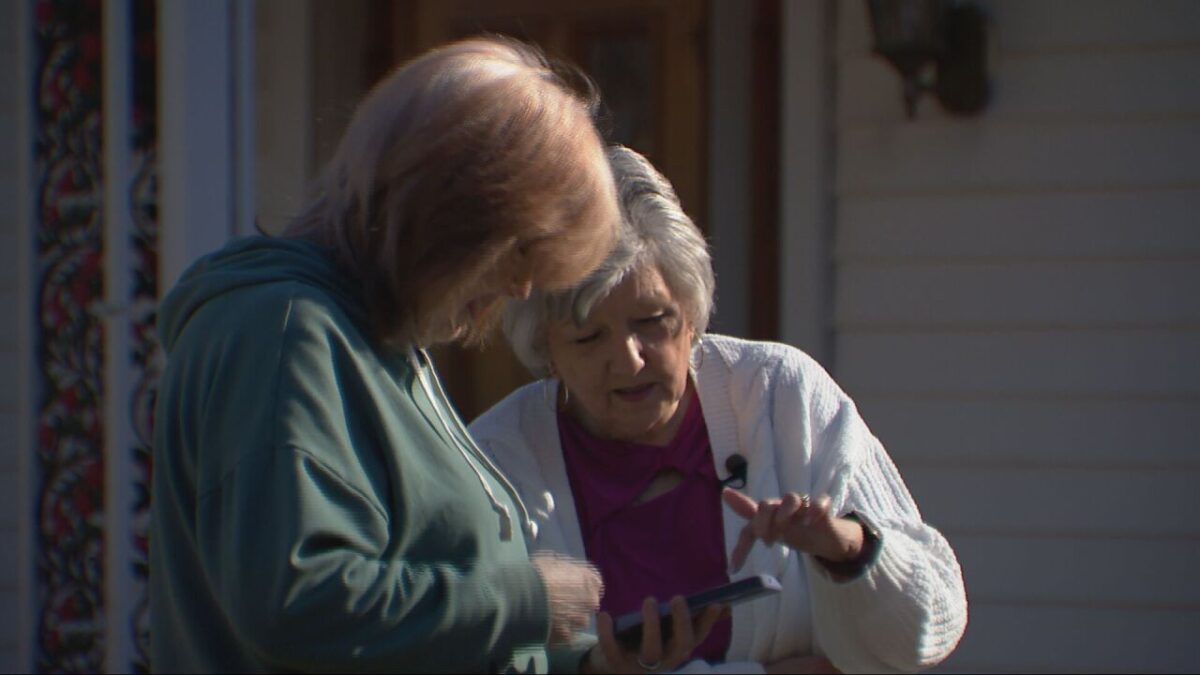 What began as a frightening robbery for one woman and a close call for another has led to an unexpected bond