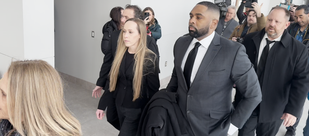 Former Michigan coach Sherrone Moore made his first appearance Thursday in a Washtenaw County courtroom since he was arraigned in December in connection with the home invasion and stalking of a staff member with whom he allegedly had an "intimate relationship."