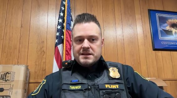 Police at the University of Michigan Flint are crediting an anonymous tipster with saving a life Friday morning. Officers discovered a man collapsed during dangerously freezing conditions.