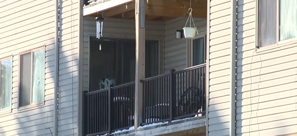 A woman jumped from an apartment window to escape an alleged assault in Howell Thursday morning