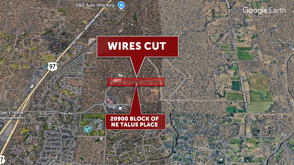 Bend Police search for suspect who cut high-voltage electrical wires