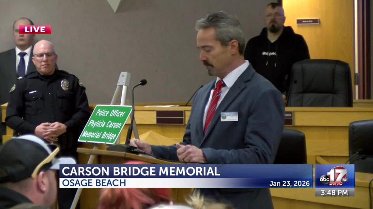 Osage Beach to honor fallen police officer with bridge dedication ceremony Friday