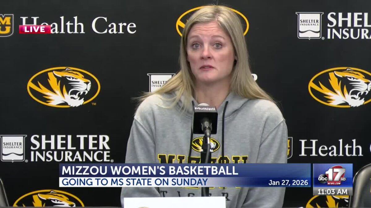 WATCH: Mizzou women’s basketball gets ready to two-game road trip