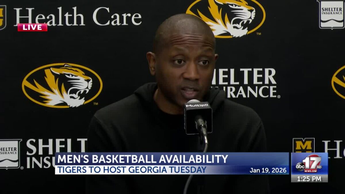 WATCH: Mizzou men’s basketball prepares to host Georgia