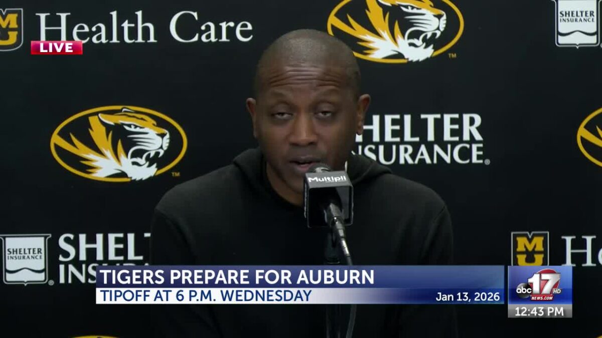 WATCH: Mizzou basketball prepares for Auburn