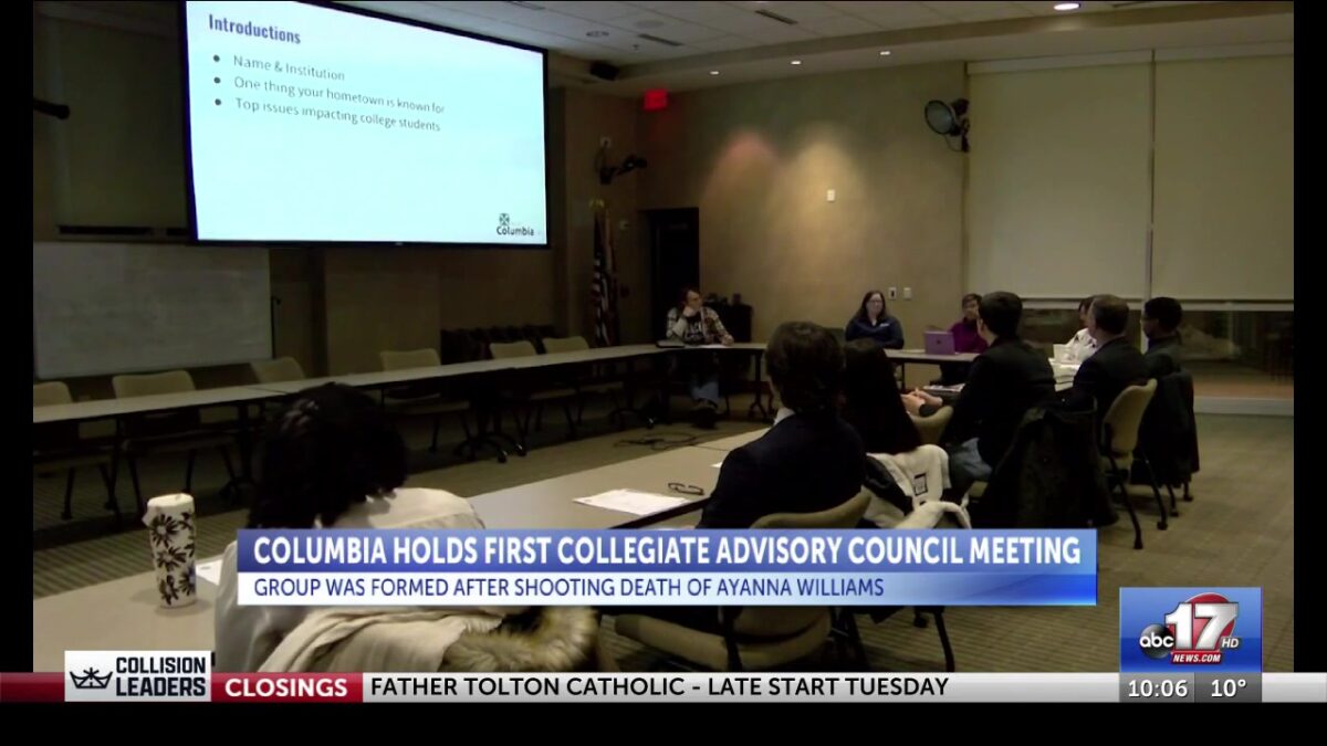 Columbia Collegiate Advisory Council identifies key areas of focus during first meeting Monday