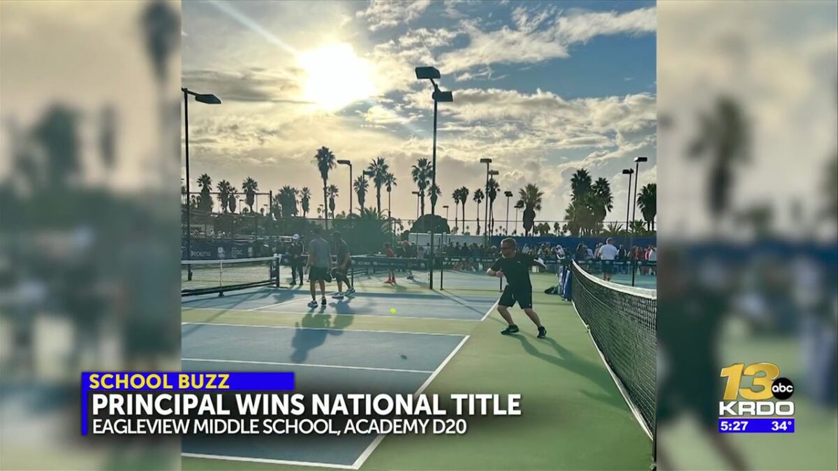 The School Buzz: Colorado Springs principal wins pickleball championship