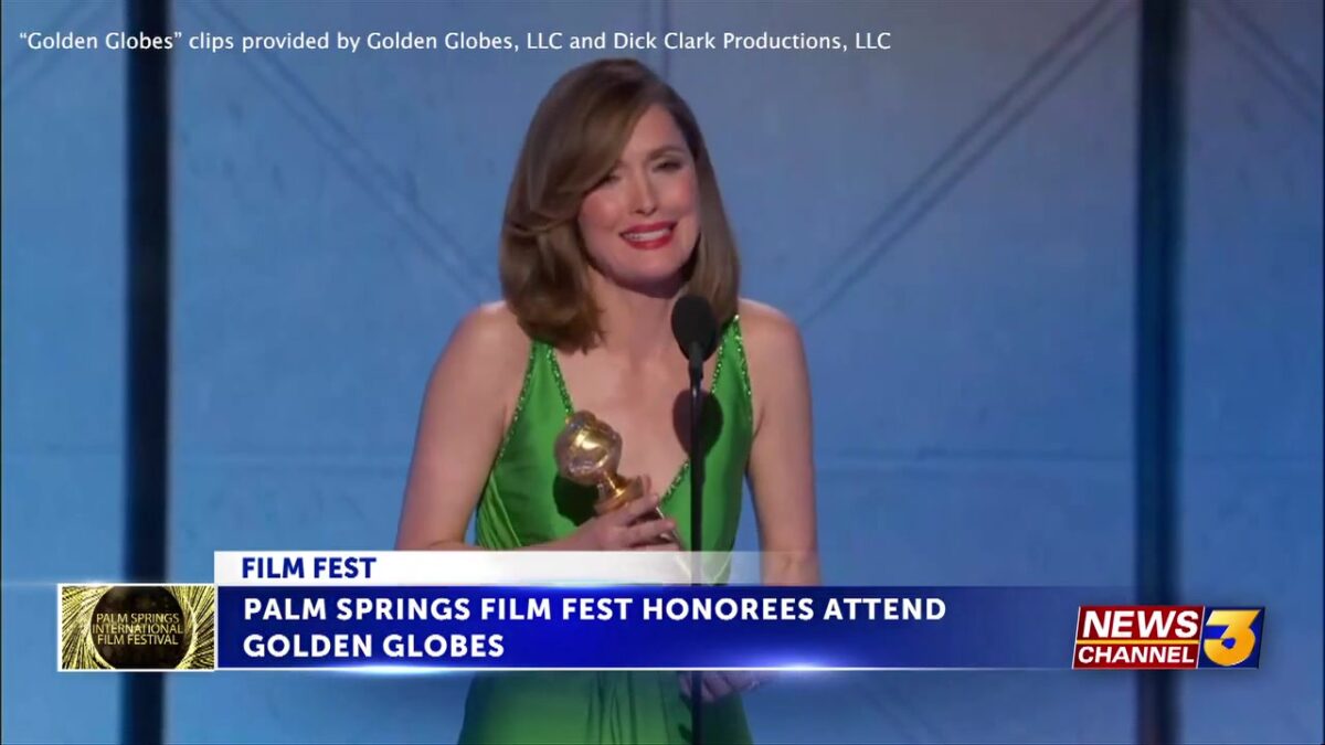 Palm Springs International Film Festival honorees attend Golden Globes
