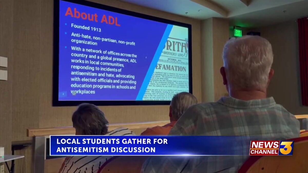 Local students take a stand against antisemitism in Rancho Mirage