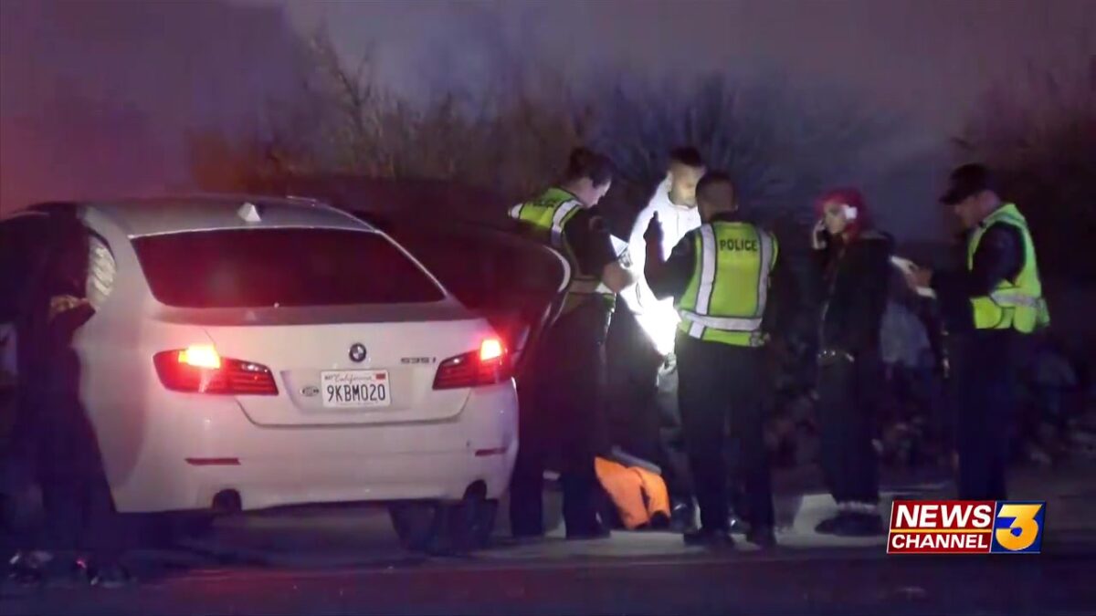 Two vehicle crash in Cathedral City sends one person to Hospital