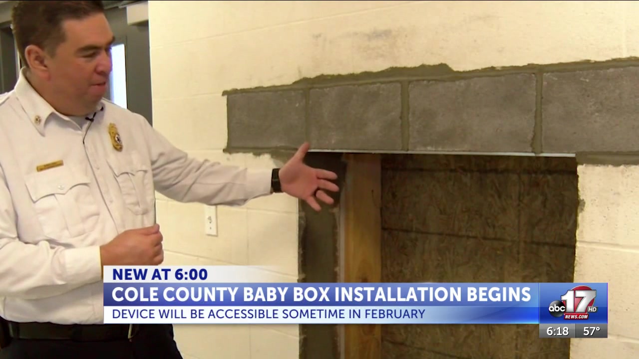 Cole County baby box installation begins