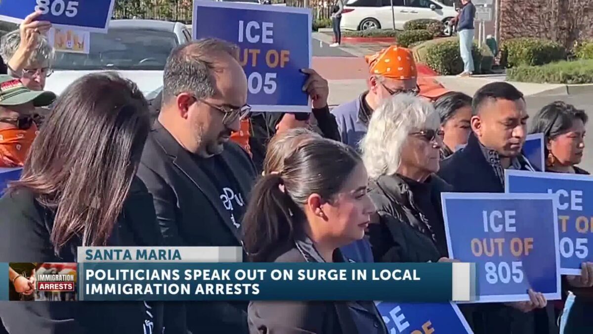 Central Coast Leaders Demand Greater Transparency From ICE After Arrest Surge