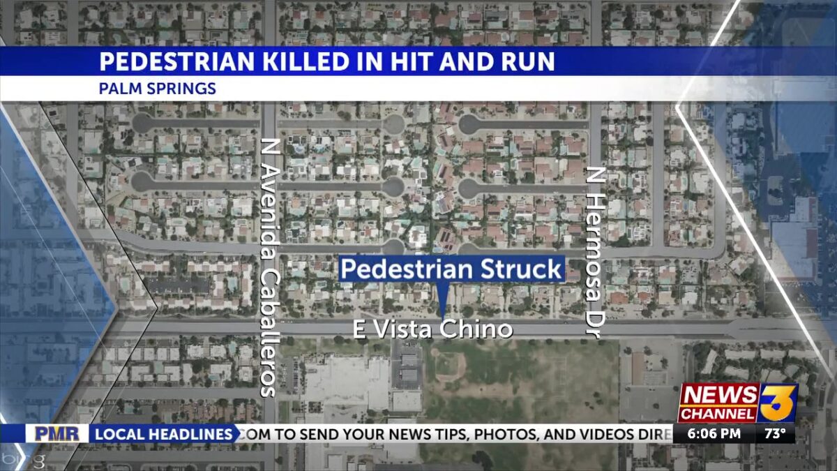 Vista Chino reopens after deadly hit-and-run in Palm Springs on Sunday