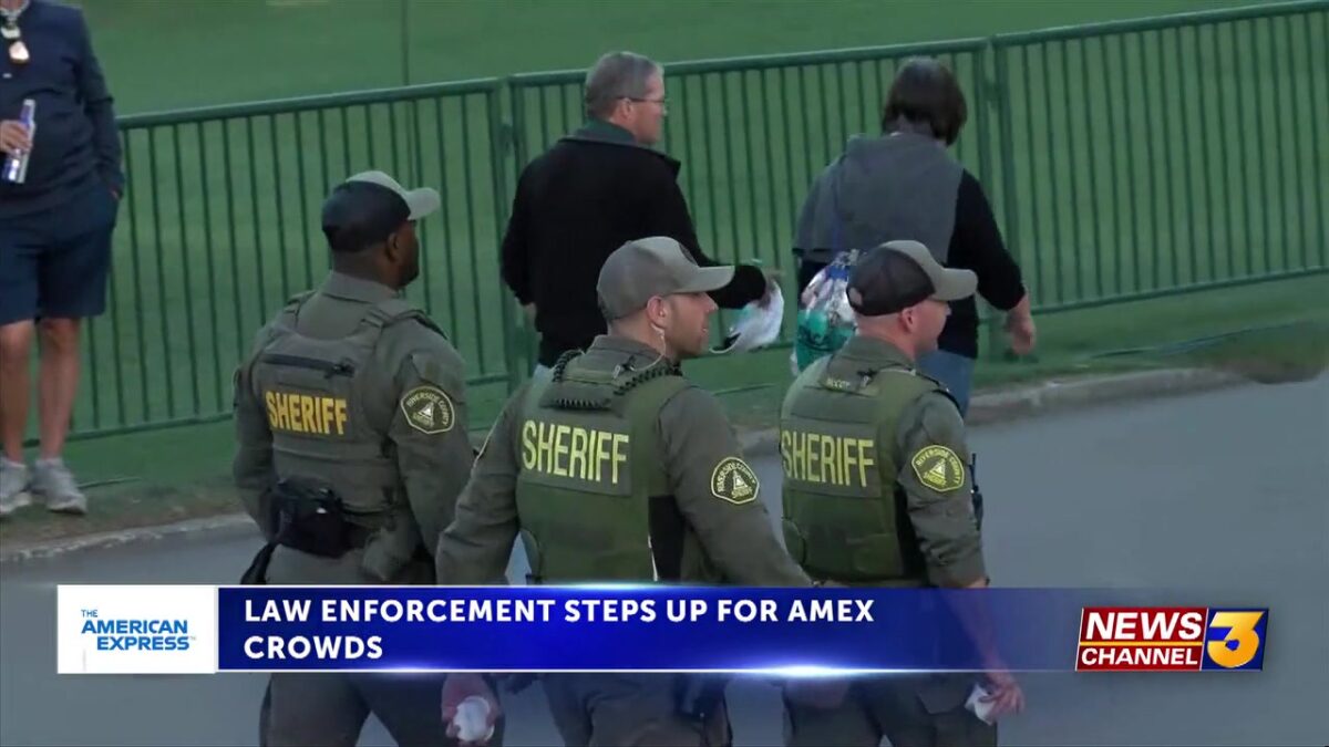 Security takes center stage at 2026 American Express Golf Tournament