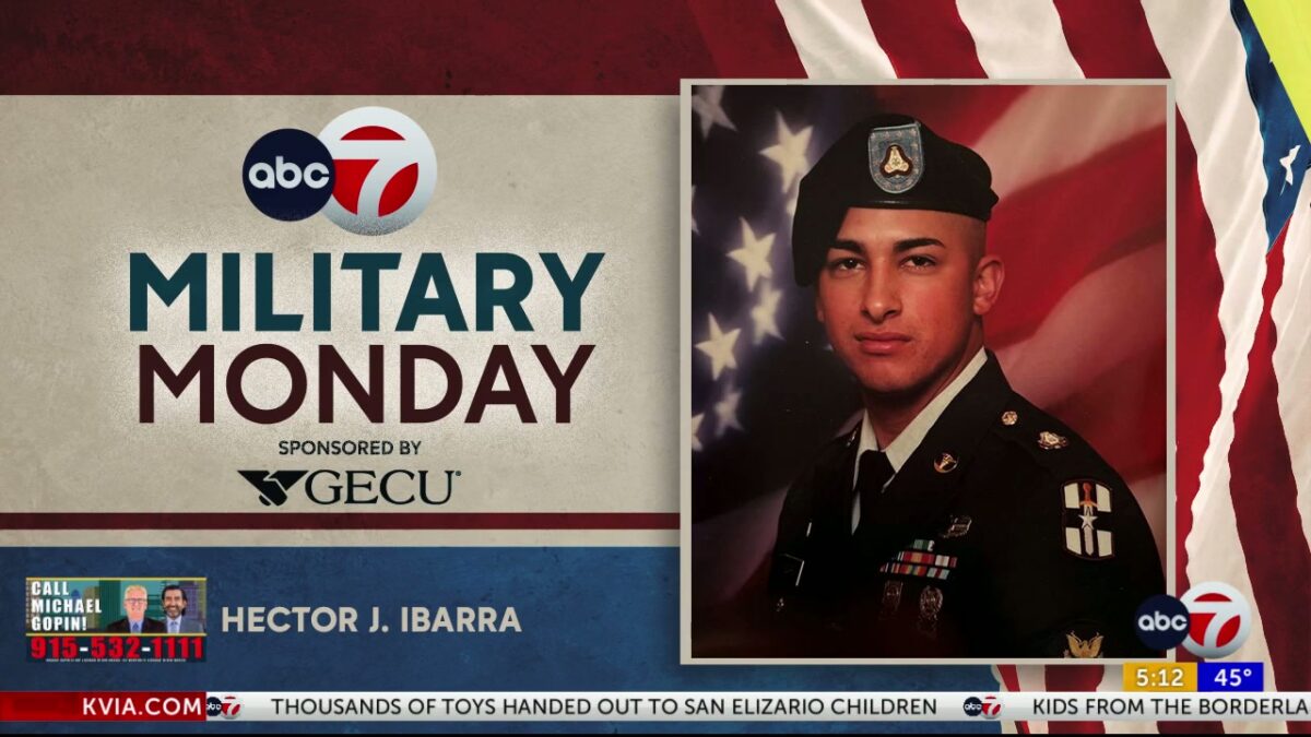 Military Monday: Honoring Hector J. Ibarra