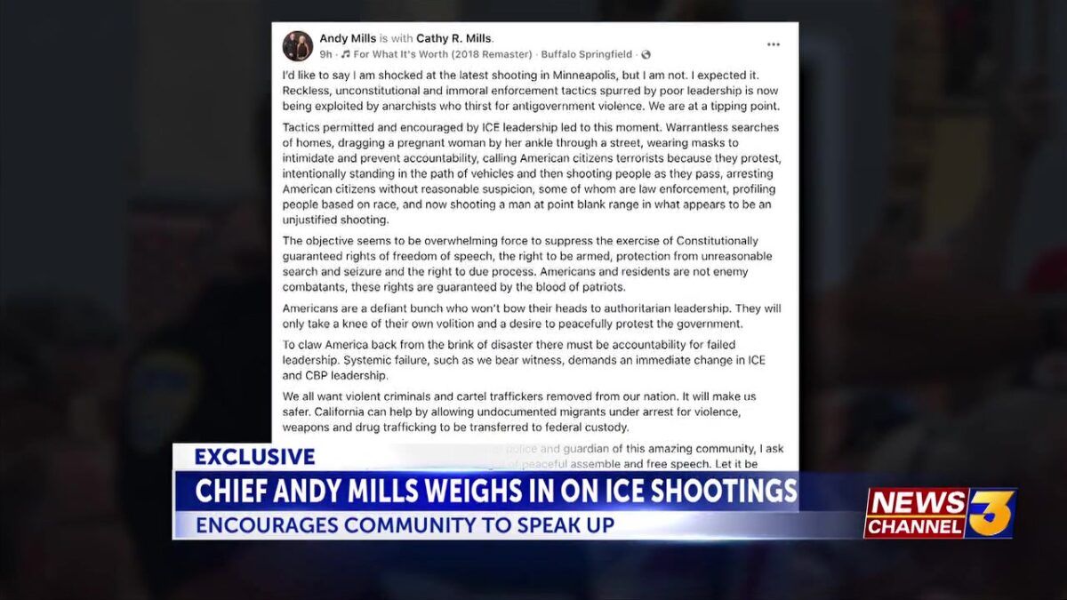 Palm Springs Police Chief comments on Minneapolis shooting