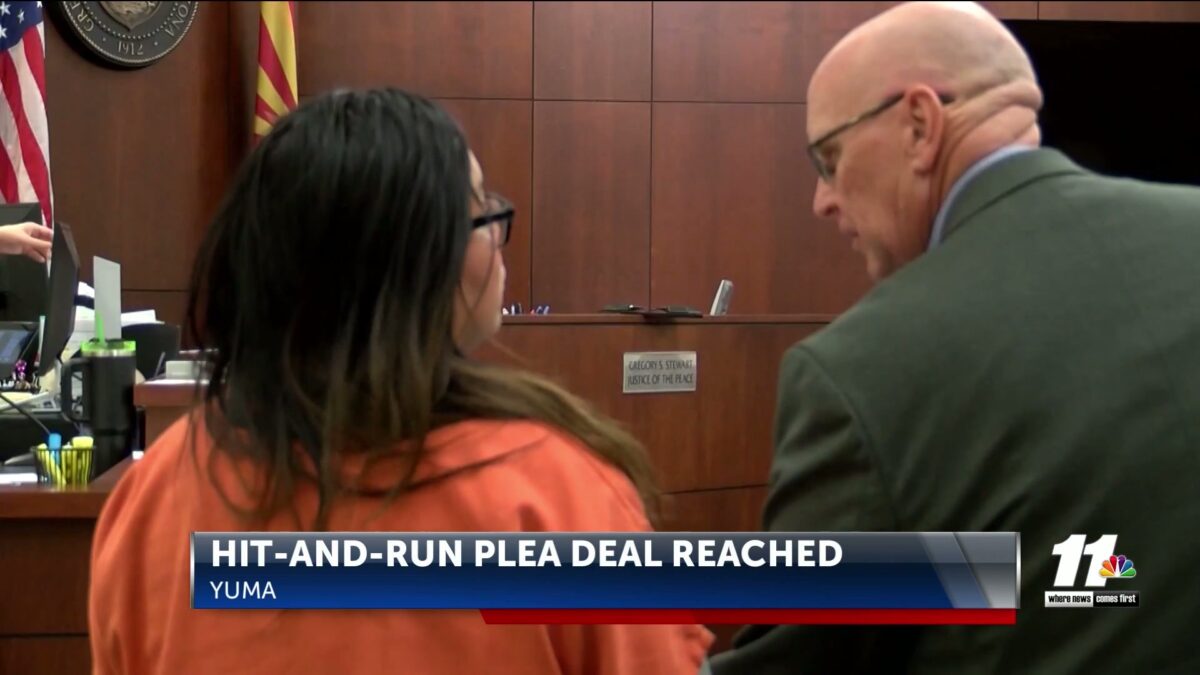 Woman accused of Yuma hit-and-run accepts plea deal