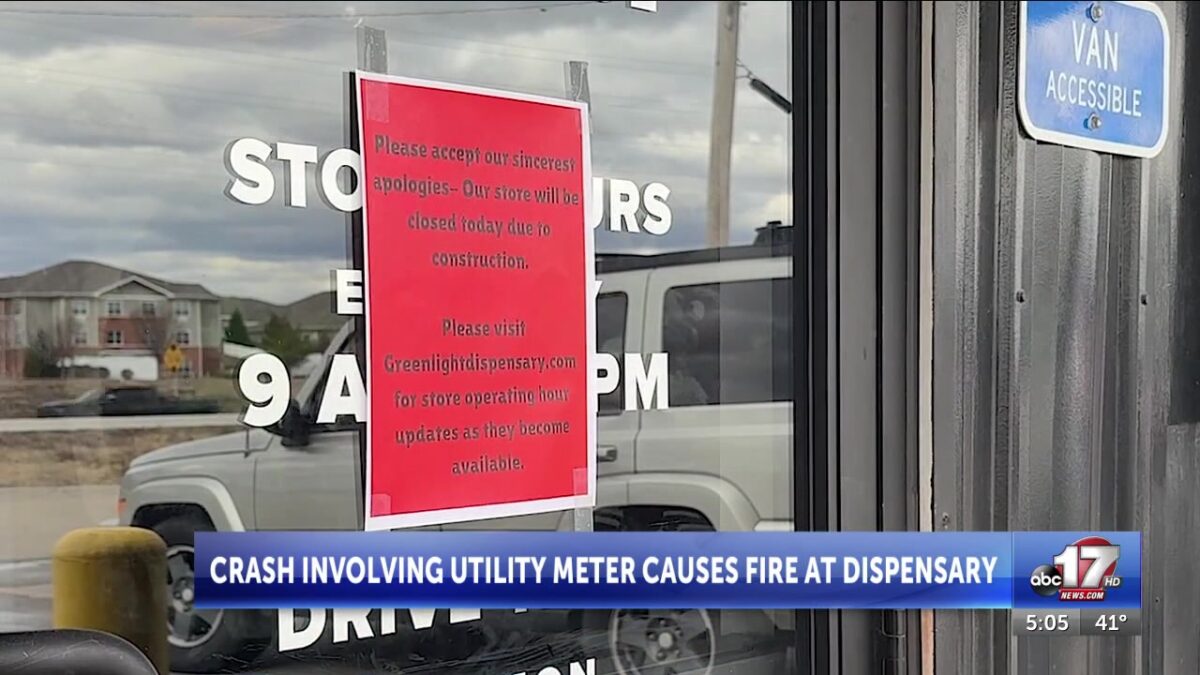 Boone County dispensary fire caused by vehicle hitting gas meter