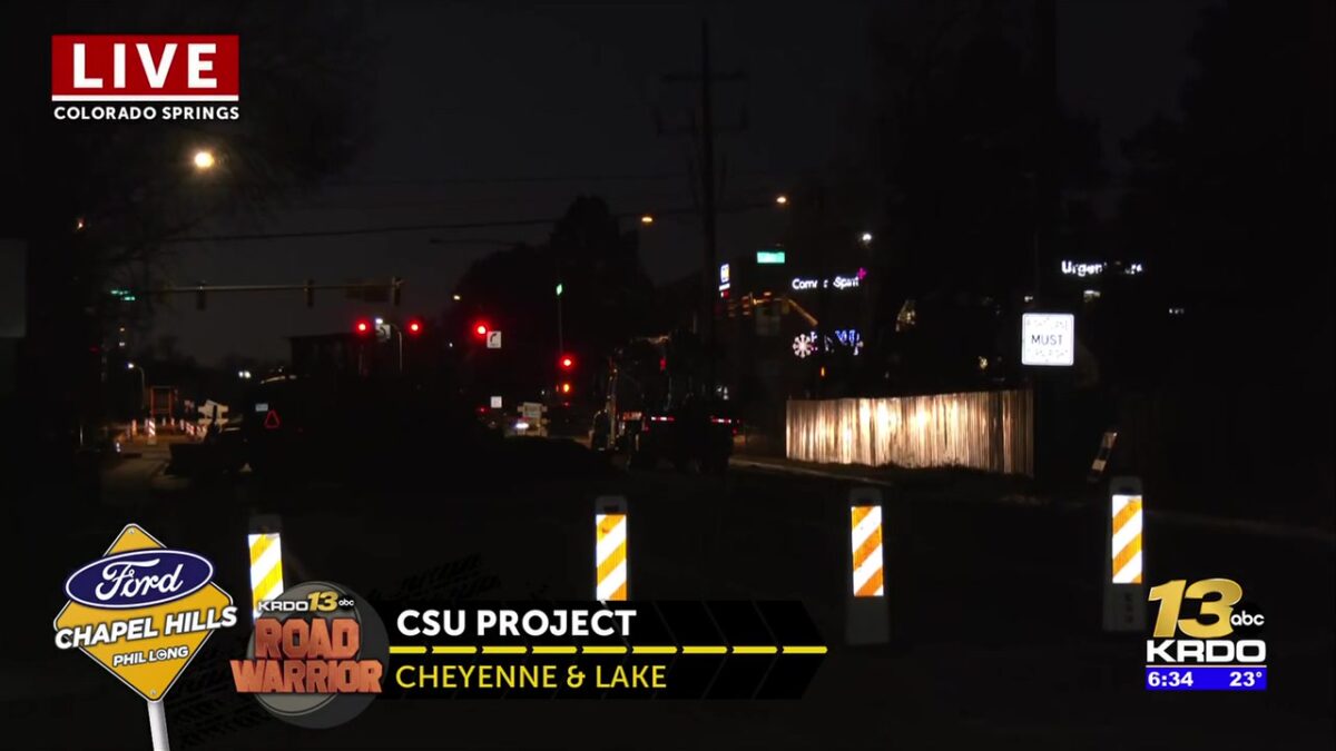 What is the big holiday week project happening in SW Colorado Springs? Here’s what we’ve learned