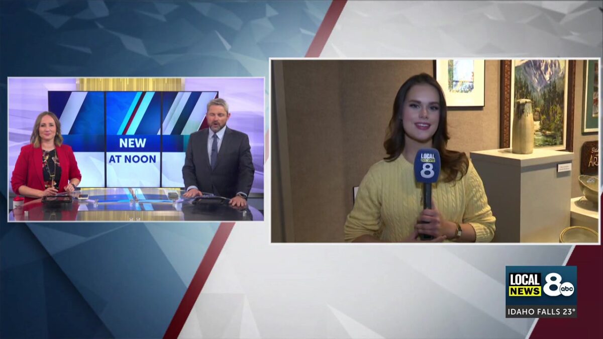 Eagle Rock Art Guild spring show opening soirée at The Art Museum of Eastern Idaho