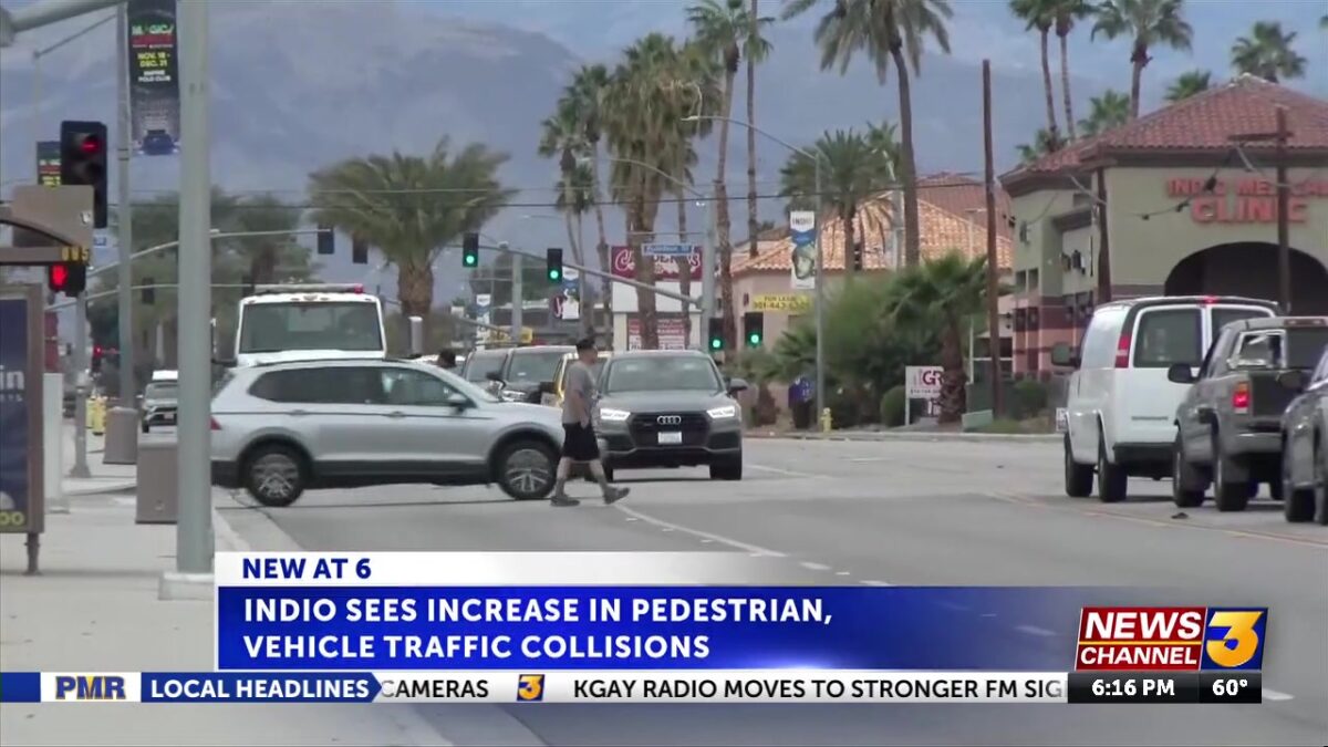 Indio PD reminding drivers of pedestrian right of way after New Year’s Eve hit and run death