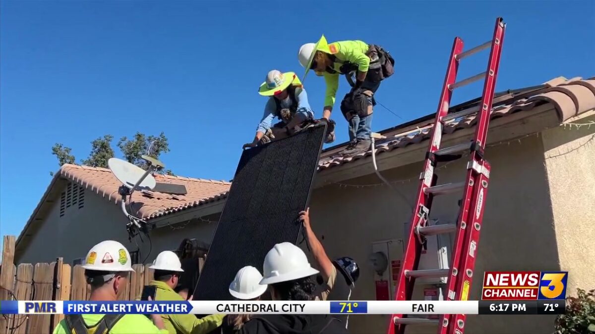 Coachella Prospera initiative installs free solar panels for residents