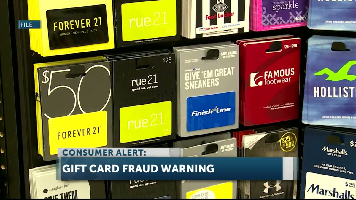 Oregon Attorney General joins nationwide effort to warn consumers about gift card scams