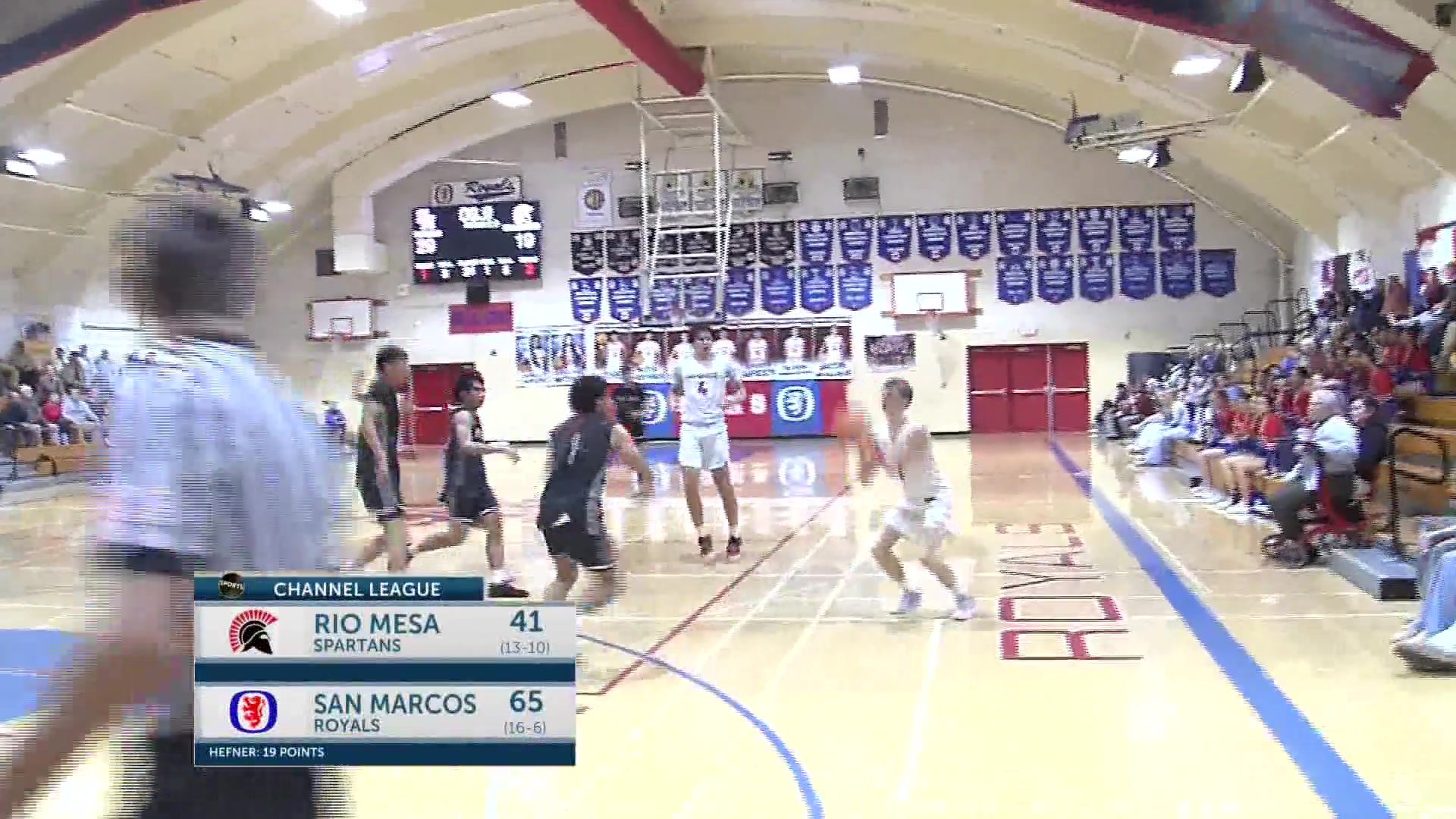 Channel League Boys Hoops: San Marcos pulls away from Rio Mesa