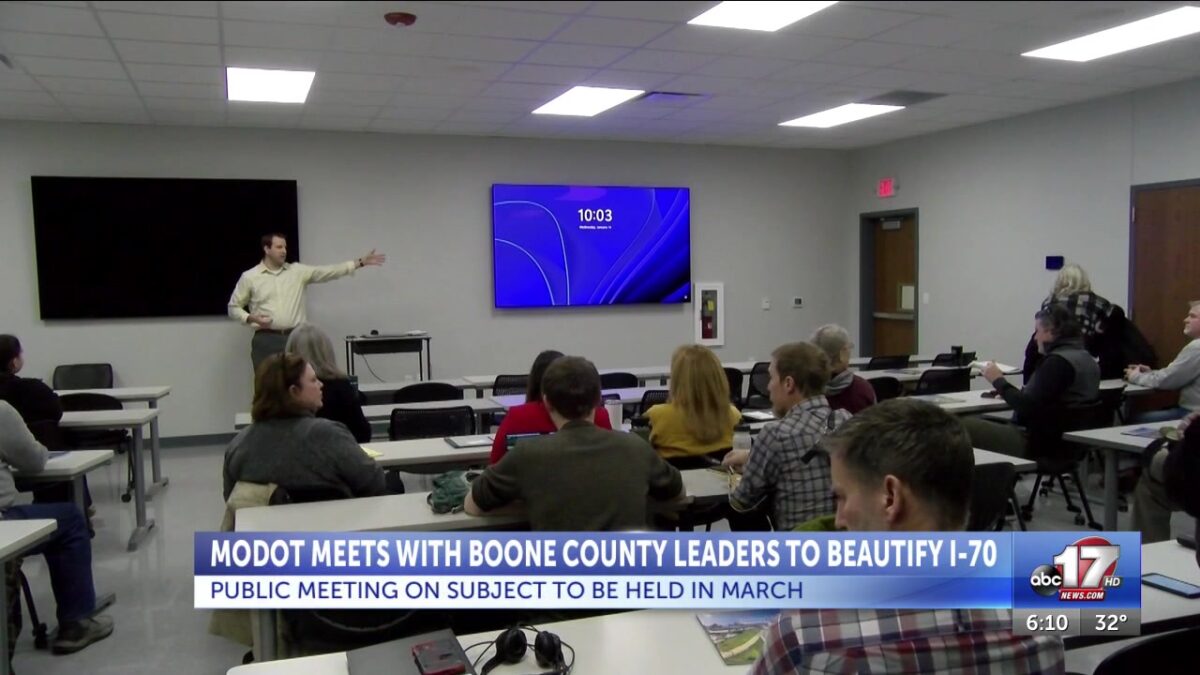 MoDOT meets with Columbia leaders to discuss beautifying Interstate 70