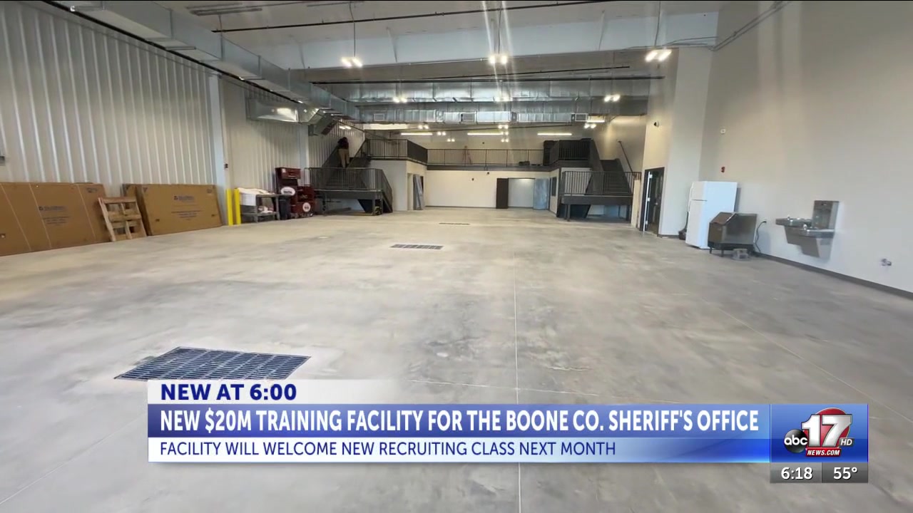 Boone County Sheriff’s Office to welcome first recruit class to $20 million training center next month