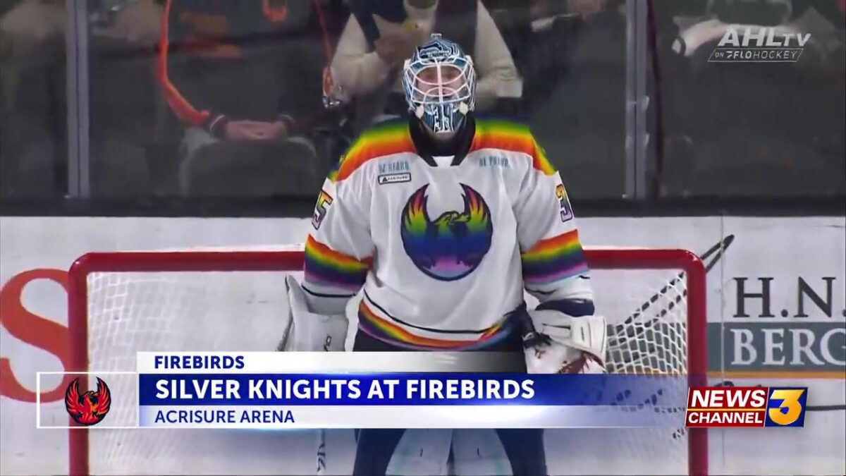 Firebirds take over Silver Knights in three-goal second period
