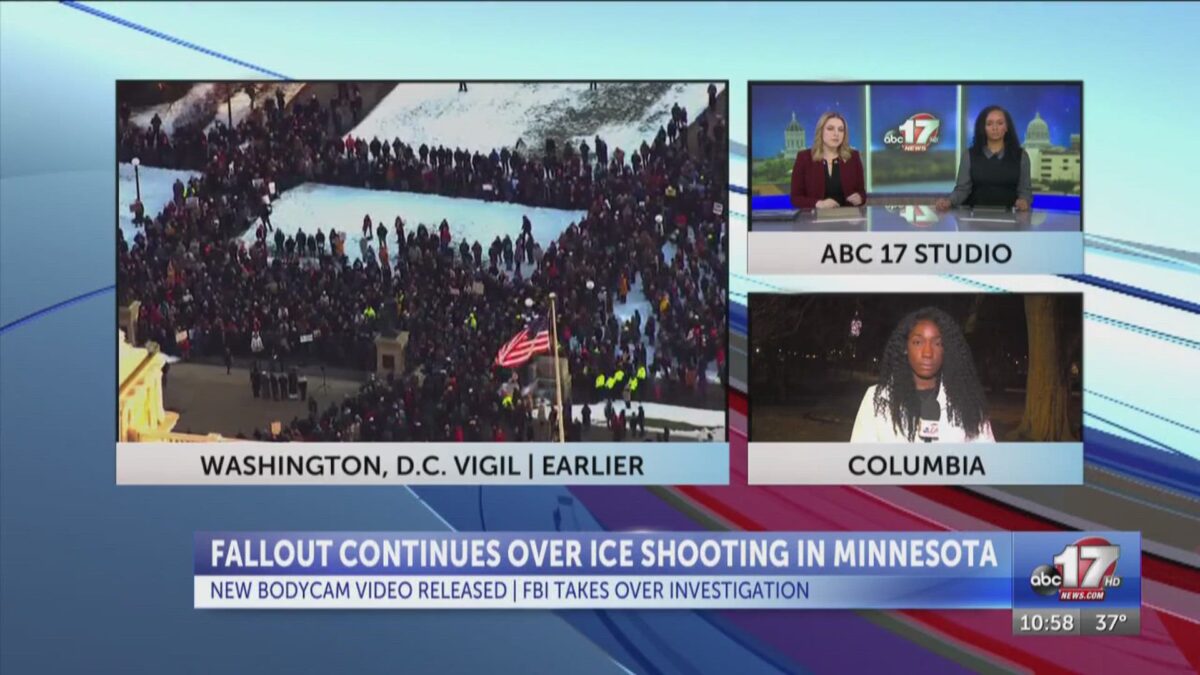 Candlelight vigil held at Peace Park for woman shot by ICE agent in Minneapolis