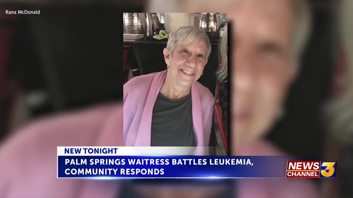 Community steps up to support Palm Springs Johannes waitress battling Leukemia