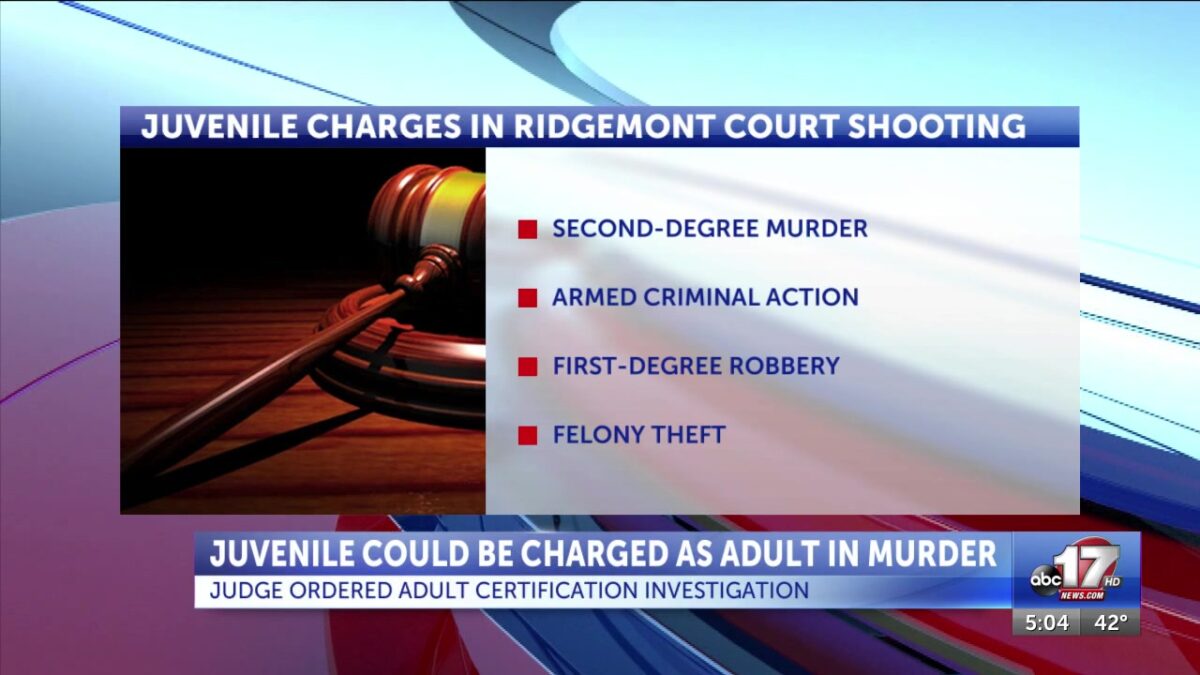 Judge orders adult certification investigation for juvenile charged in deadly southwest Columbia shooting