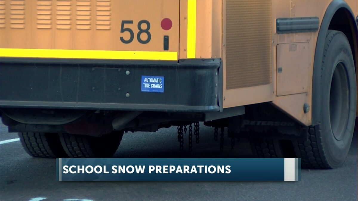Snow in the forecast could mean difficulties with schools; how school districts prepare for winter weather
