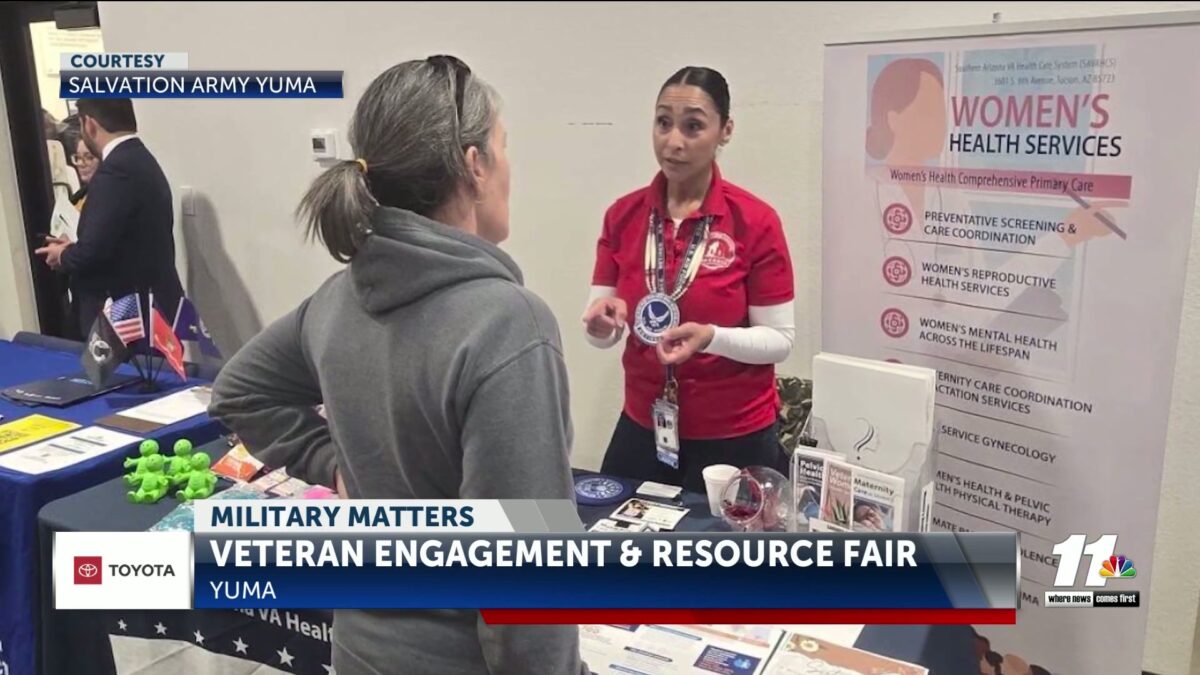 Nearly 100 Veterans attend Yuma Veteran Engagement and Resource Fair