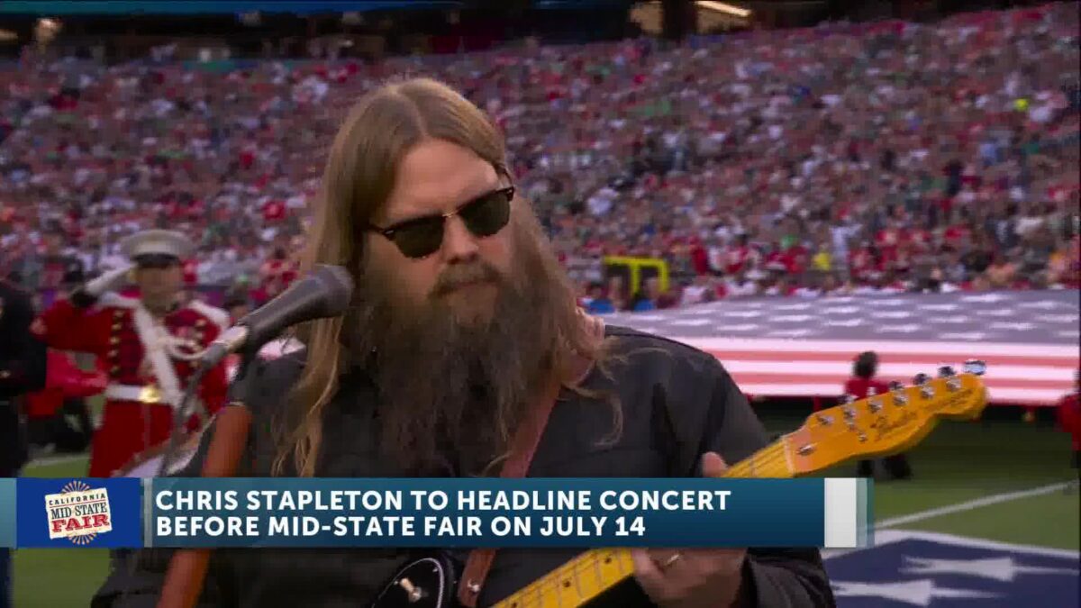 Chris Stapleton to Perform in Special Concert at California Mid-State Fair