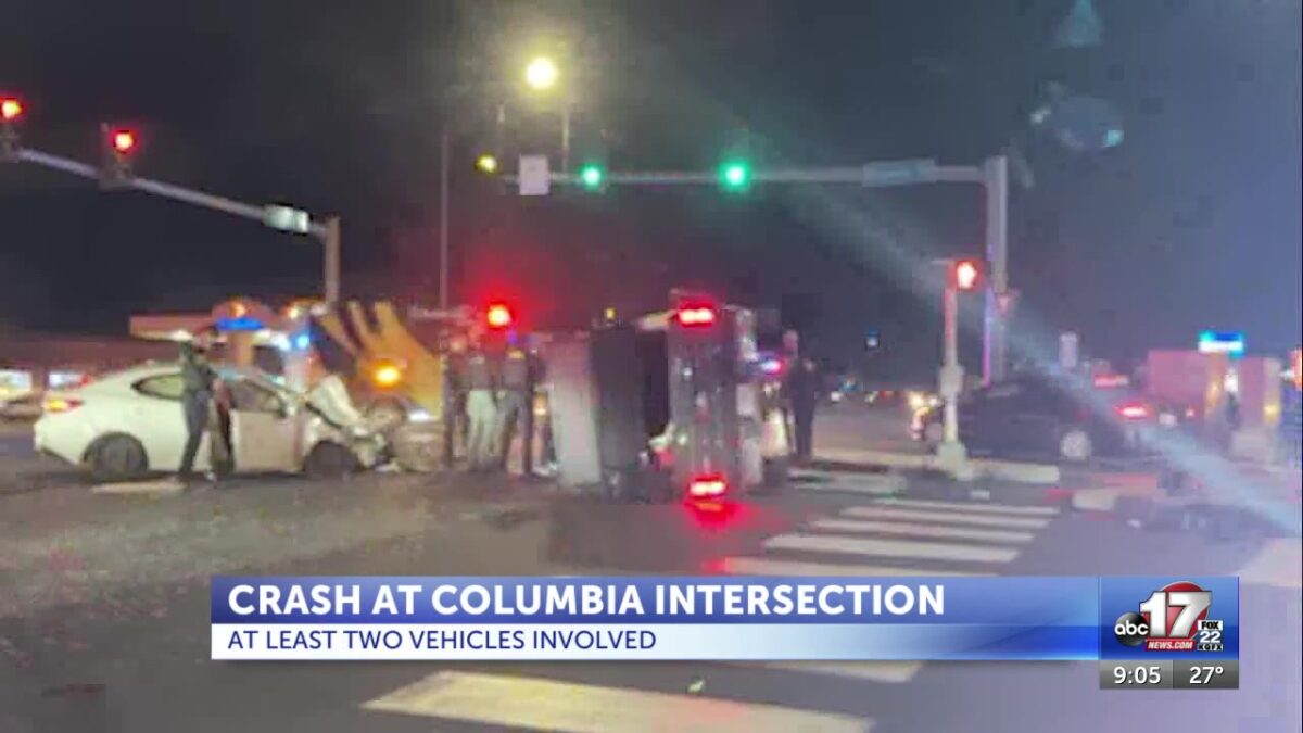 Police chase preceded crash on Brickton Road; 2 injured