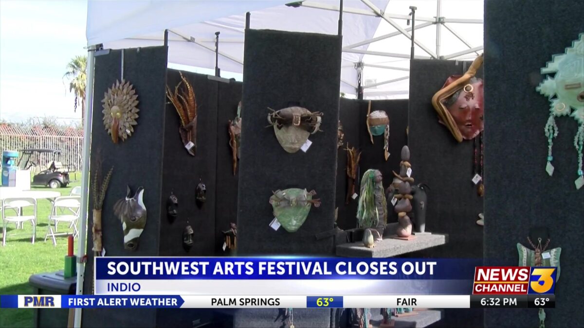 Southwest Arts Festival celebrates last day in Indio