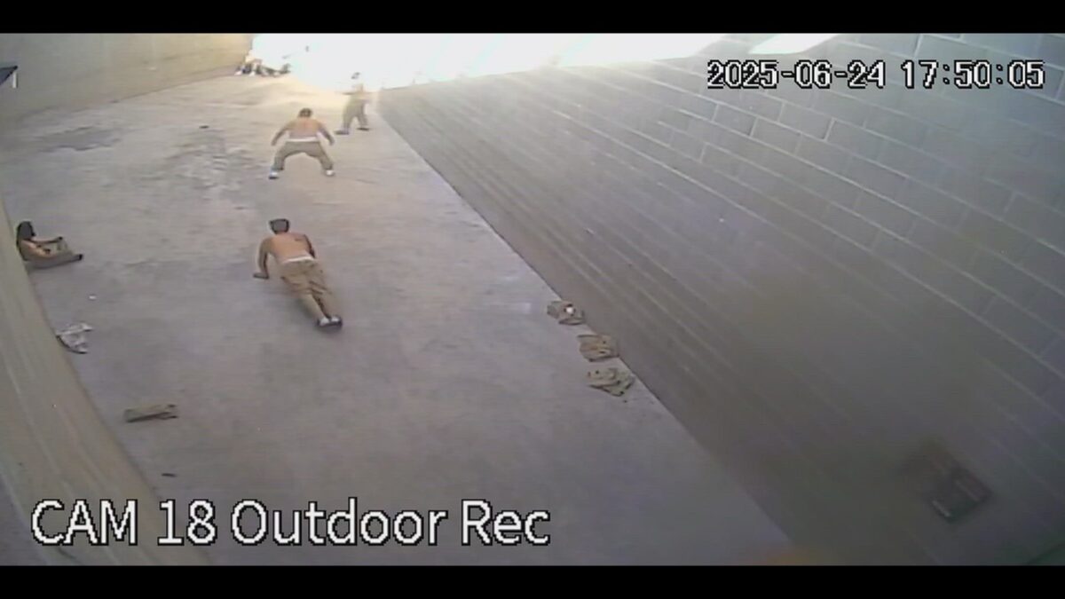 First on 8: Dramatic video shows now-convicted murderer in jailhouse fight